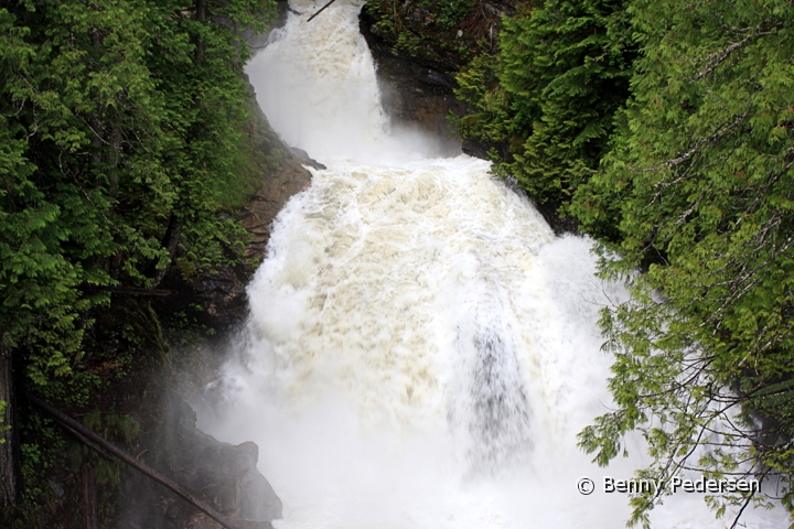 crazy creek.jpg - Vandfaldet Crazy Creek Ved Malakwa Highway 1